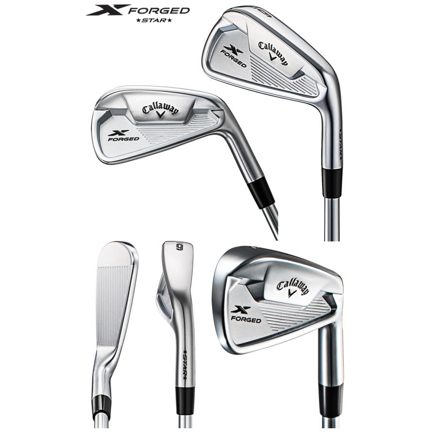 今季も再入荷 キャロウェイ X FORGED STAR アイアン 6本組 #5-9,PW