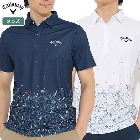 Callaway（キャロウェイ） フラワープリントカノコ 半袖シャツ