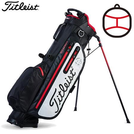 タイトリスト Titleist メンズ PLAYERS 4UP STADRY スタンドバッグ TB8SX2 BK/WT 日本正規品