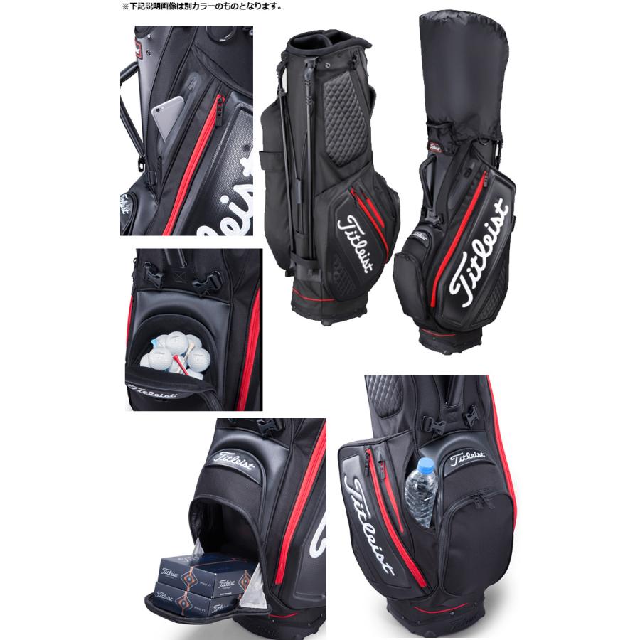 Titleist タイトリスト プレミアム スタンドバッグ TB20SXSF-01 Titleist タイトリスト プレミアム スタンドバッグ TB20SXSF-01