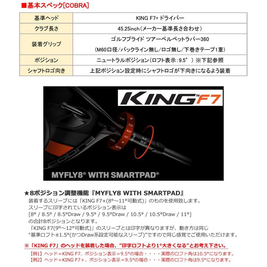 コブラ スリーブ付きシャフト Tourad Tp Radspeed Speedzone F9 F8 F7 King Ltd F6 Jypers ジーパーズ 通販 Paypayモール
