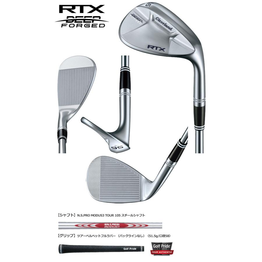 Cleveland Golf クリーブランド RTX DEEP FORGED ウエッジ N.S.PRO 
