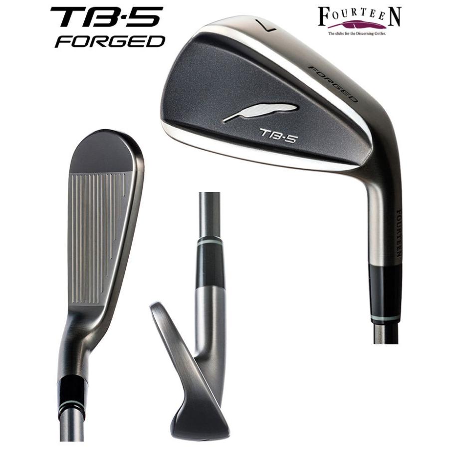 フォーティーン TB-5 FORGED BLACK Edition アイアンセット 5本組(#6-9 ...