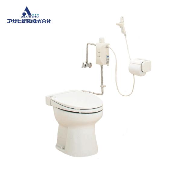 簡易水洗便器 簡易水洗トイレ ニューレット(フラッシュバルブ式) 便座