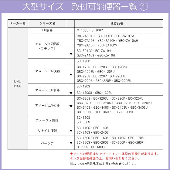 暖房便座 脱臭機能付き(大型サイズ) CF-21ALJ LIXIL INAX リクシル イナックス｜jyu-setsu｜05