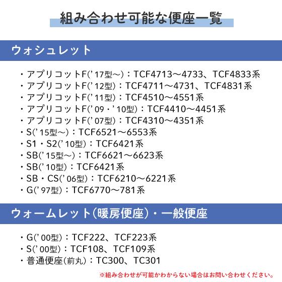 TOTO 補高便座 大型サイズ(エロンゲート) 高さ：50mm EWC441N TOTO