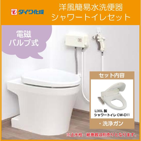 LIXIL（リクシル） 簡易水洗便器 簡易水洗トイレ(タンクレス) バランス