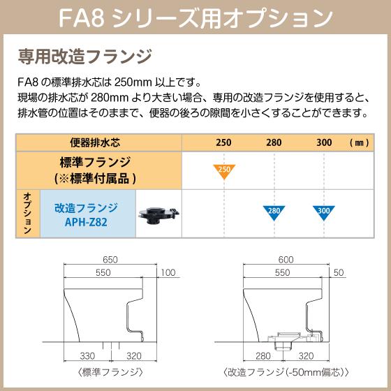 簡易水洗便器 簡易水洗トイレ(タンクレス) バランス式開閉弁タイプ FA8 電磁バルブ式(洗浄ガン付)・シャワートイレ(CW-KA31A)セット FA8-DGKA31-LT ダイワ化成_5