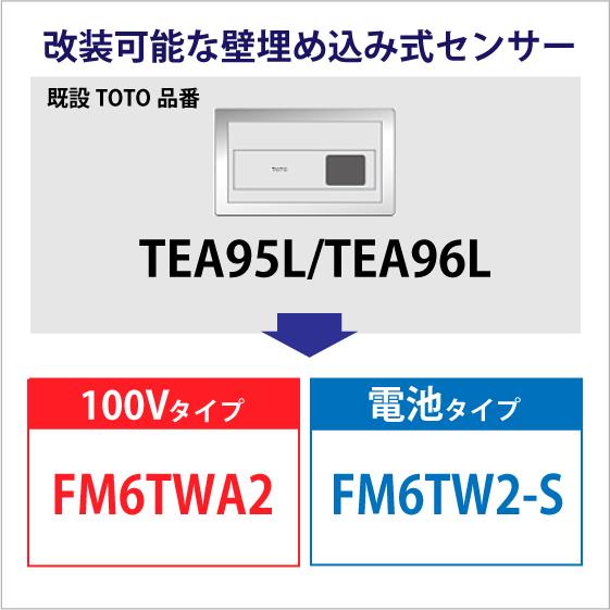 TOTO ミナミサワ FM6TW2-S FM6TWA2 TEA95L/TEA96L用 壁埋め込み TOTO ミナミサワ FM6TW2-S FM6TWA2 TEA95L/TEA96L用 壁埋め込み