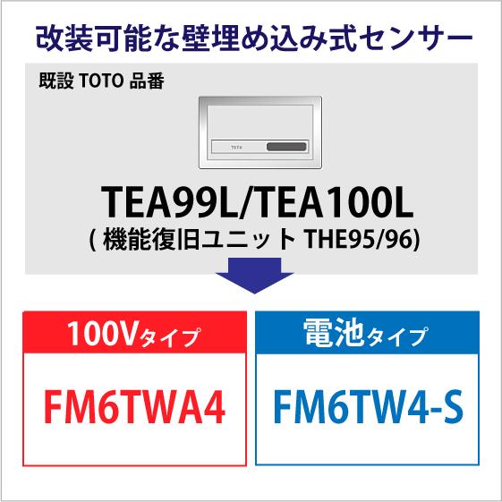 TOTO ミナミサワ FM6TW4-S FM6TWA4 TEA99L/TEA100L用 壁埋め込み TOTO ミナミサワ FM6TW4-S FM6TWA4 TEA99L/TEA100L用 壁埋め込み