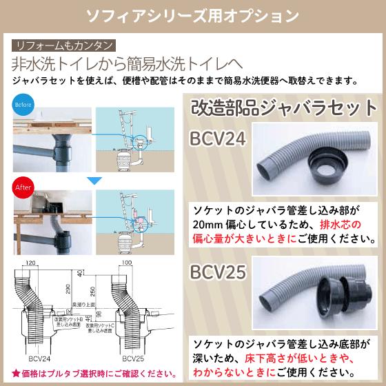 簡易水洗便器 簡易水洗トイレ クリーンフラッシュ「ソフィアシリーズ」 FZ400-N00(手洗なし)・便座無し ダイワ化成｜jyu-setsu｜07