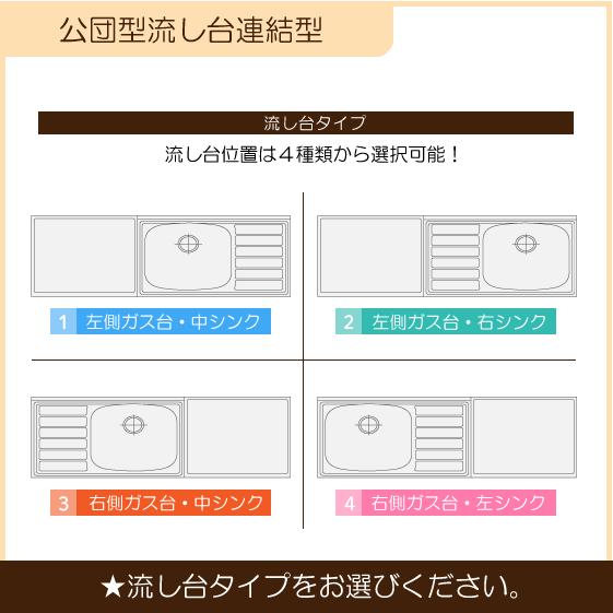 公団流し台 連結型流し台(バックガード付) 160cm SK型 SK-1600,BG600 アエル流し台製作所｜jyu-setsu｜06