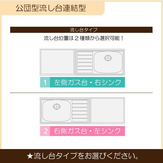 公団流し台 連結型流し台(バックガード付) 165cm SK型 SK-1650,BG600 アエル流し台製作所｜jyu-setsu｜06