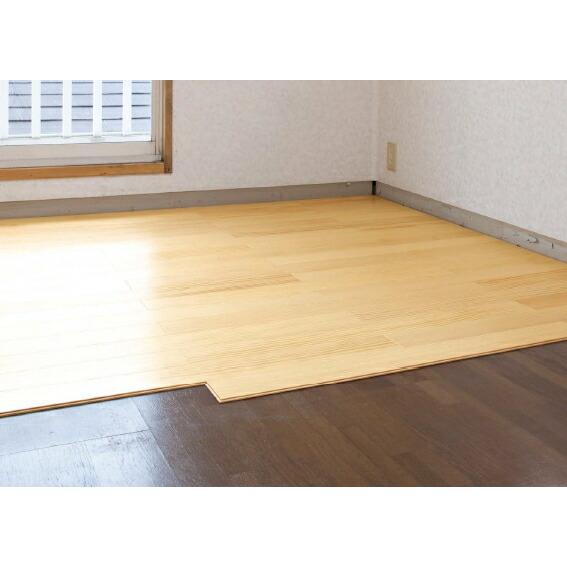 床 無垢フローリング ピノアース 6mm 6ミリ厚タイプ 910×91×6mm 浮造り 