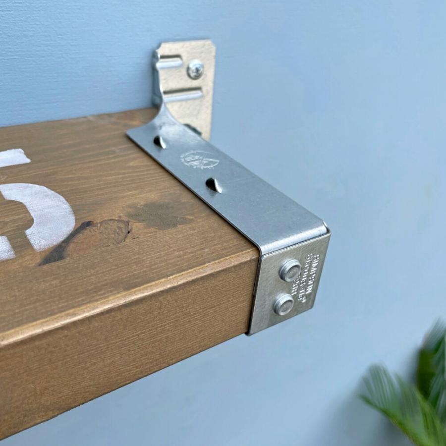 ウォールシェルフ インダストリアル DIY シンプソン アメリカン 1枚