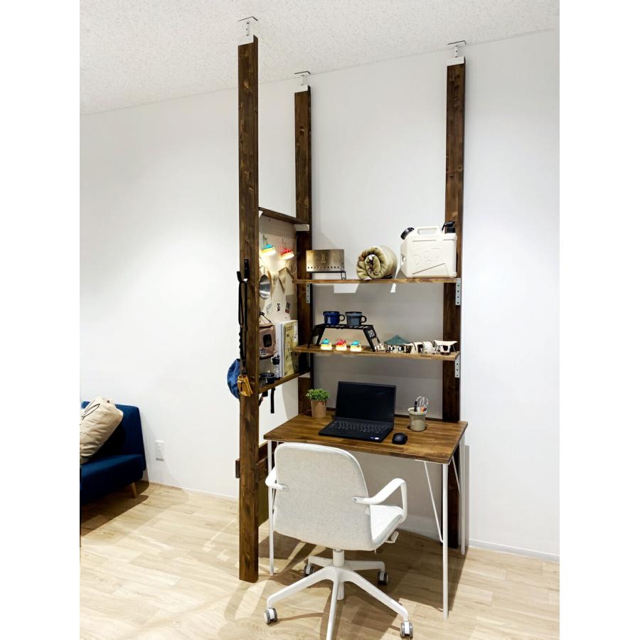 パソコンデスク DIY オーダー 天板 オーダー天板 アイアン ブラック