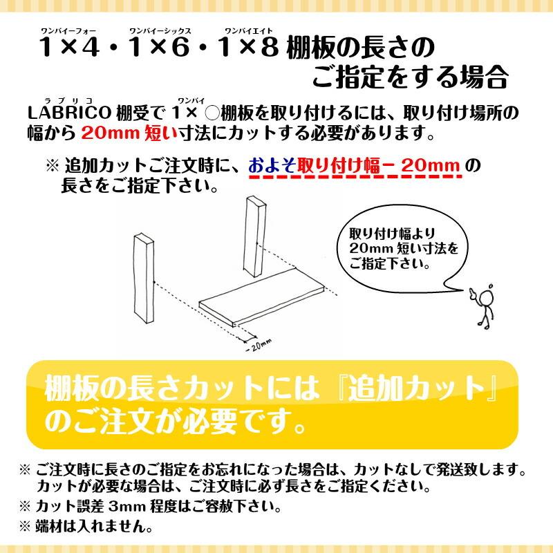 1 8棚板セットm 棚セットm対応 1枚入 Labricoラブリコ専用1 8材 Ma Jxot 18 M1 Diyをサポートする じゅうたす 通販 Yahoo ショッピング