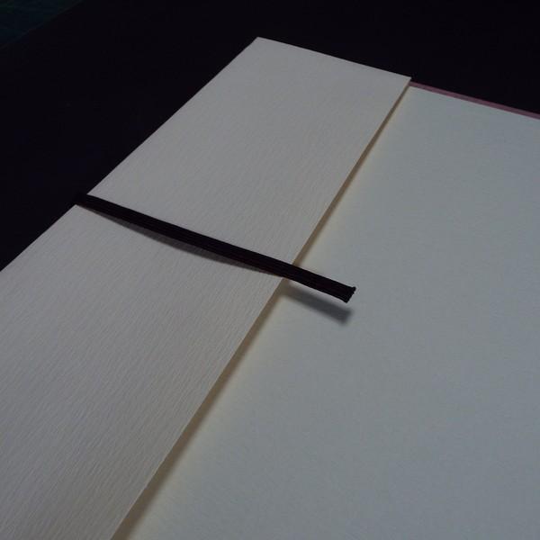 書道用品 高級布製 手造り半紙ばさみ 半紙・半懐紙用（300×392mm