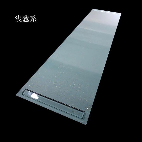 仮名用 加工紙 縦向五段特殊ボカシ『純楮』 半切判（35×136cm）10枚入り｜染画仙紙 加工紙 春色の画像