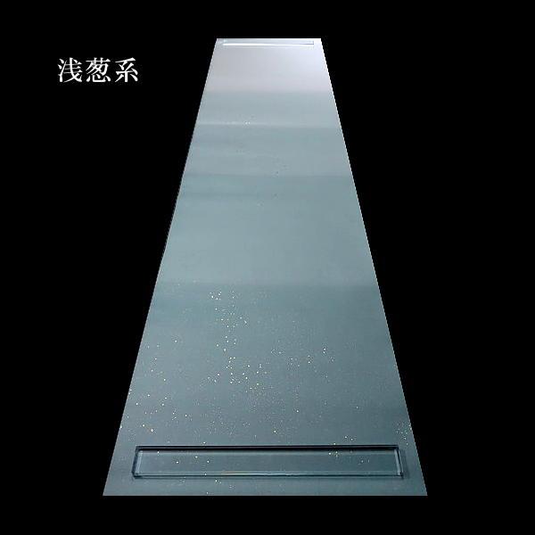 仮名用 加工紙 縦向五段特殊ボカシ『純楮』 半切判（35×136cm）10枚入り｜染画仙紙 加工紙 春色の画像