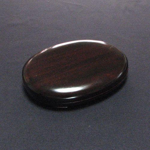 書道硯 携帯用 楕円型 4吋｜書道 書道用品 すずり 定価￥10890 : 書道