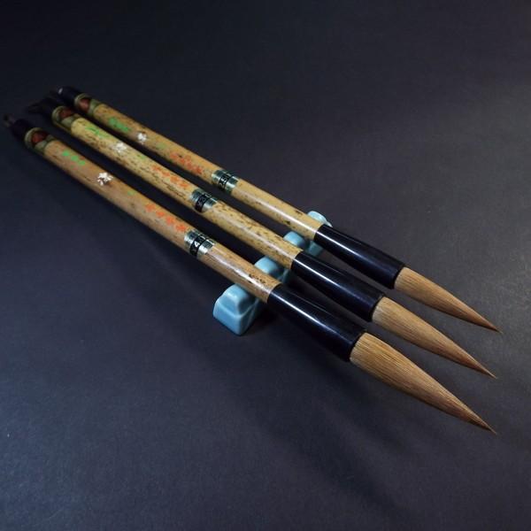 寿香堂 鼬毫筆『凛（小）』｜書道 書道筆 書道用品 習字筆 漢字用 太筆