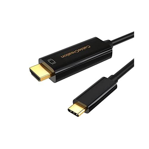 USB-C 2022年最新海外 to HDMI 4K @60Hz， CableCreation HDMIケーブル Thunderbolt オス 3対応 C Type 【72%OFF!】