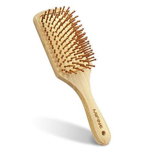 Mifine ヘアブラシ 木製櫛 頭皮 肩 顔お手入れコーム 美髪ケア 血行促進 薄毛改善 A 並行輸入品 Ds 07gjbs64z 純 通販 Yahoo ショッピング