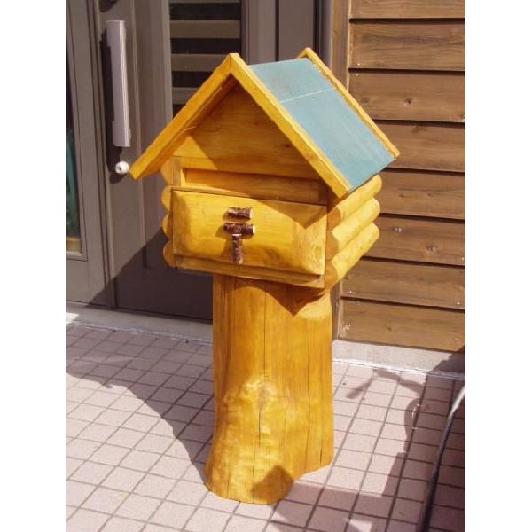 超大特価 ログハウス風丸太足の郵便ポスト ｓｐｏ002 Spo002 じゅん太郎工房 通販 Yahoo ショッピング 送料込 Blog Lonolife Com