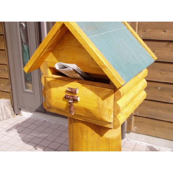 超大特価 ログハウス風丸太足の郵便ポスト ｓｐｏ002 Spo002 じゅん太郎工房 通販 Yahoo ショッピング 送料込 Blog Lonolife Com