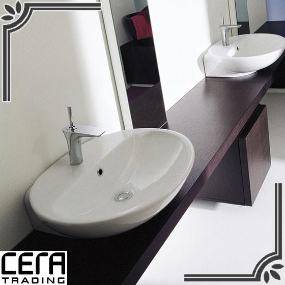 CERA TRADING FL5083 FLAMINIA Nuda 洗面どんぶり鉢(洗面器) 洗面ボウル-住宅設備