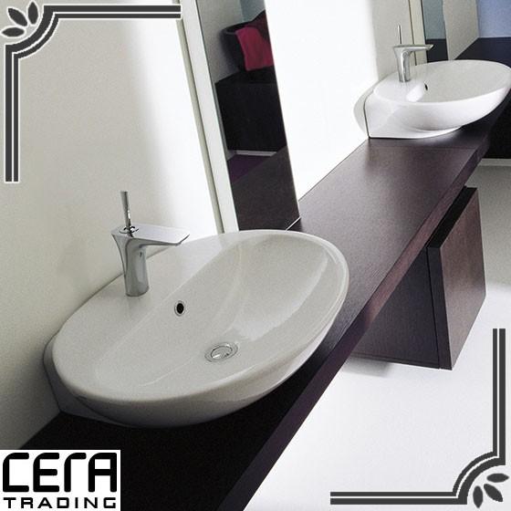 CERA　TRADING　洗面器　FL5083　Nuda　FLAMINIA　洗面ボウル(洗面器)