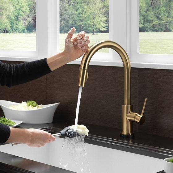 デルタ （DIY) DELTA 9159T-CZ-DST Trinsic Touch ワンホール