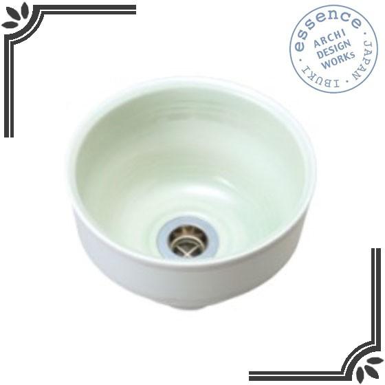 イブキクラフト ESSENCE E415012 手洗器 S-Iラウンド ピエニ 鋼(ハガネ)