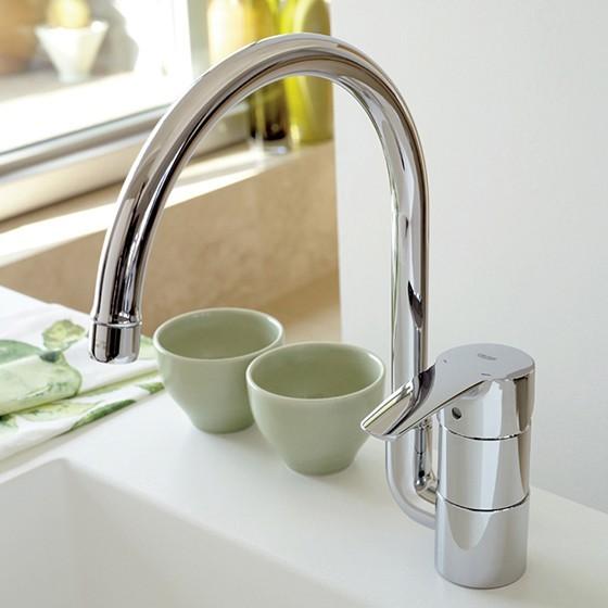GROHE JP205702 ユーロスタイル シングルレバーキッチン混合栓