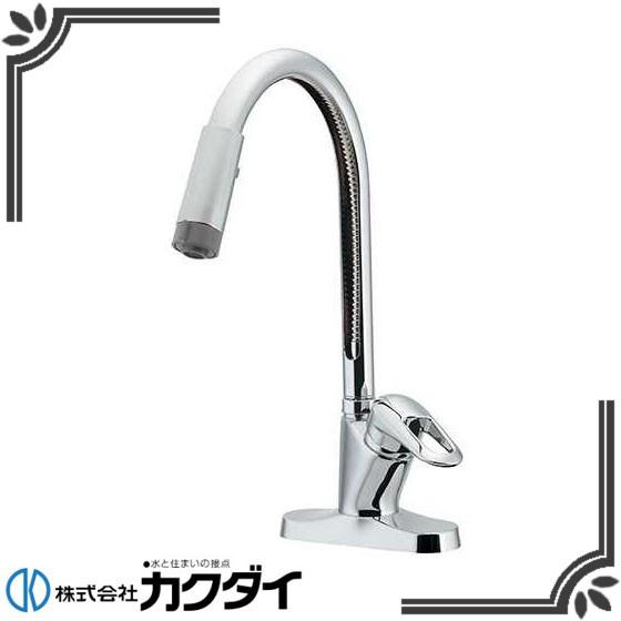 カクダイ（KAKUDAI） 116-105 シングルレバー混合栓（シャワーつき