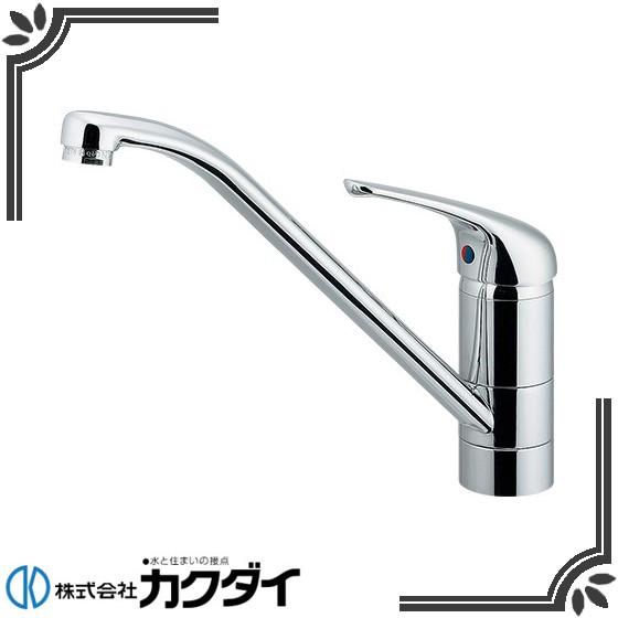 カクダイ キッチン水栓 117-032 シングルレバー混合栓 :kakudai-117-032:住宅設備販売ドットコム ヤフー店 - 通販