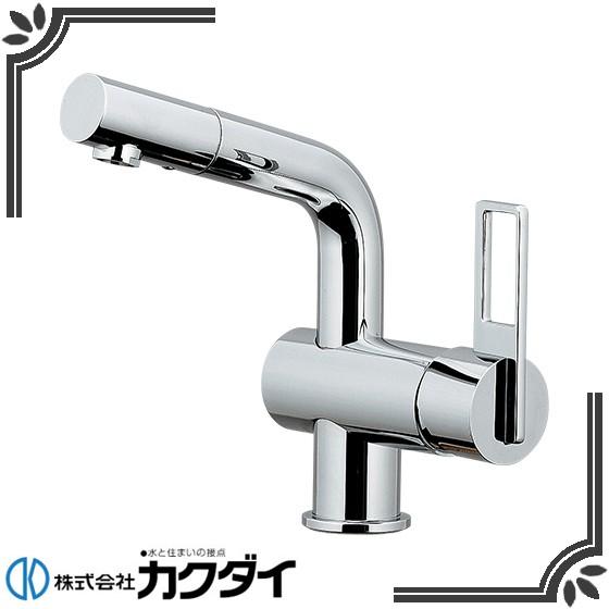 【新品未使用】　KAKUDAI　シングルレバー混合栓 _ 183-037 カクダイ（KAKUDAI） 183-037 シングルレバー混合栓 : 住宅設備販売