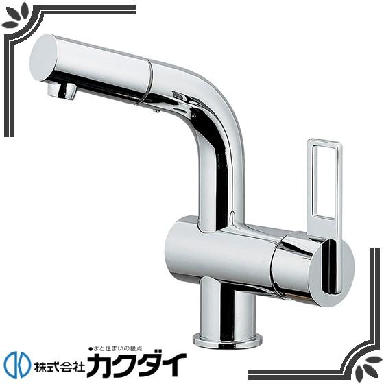 カクダイ 184-013 シングルレバー引出し混合栓 : kakudai-184-013 