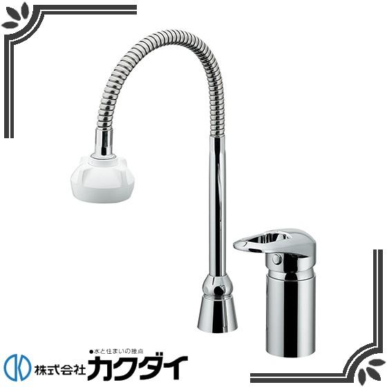 カクダイ 185-514 シングルレバー混合栓（シャワーつき） : 住宅設備  