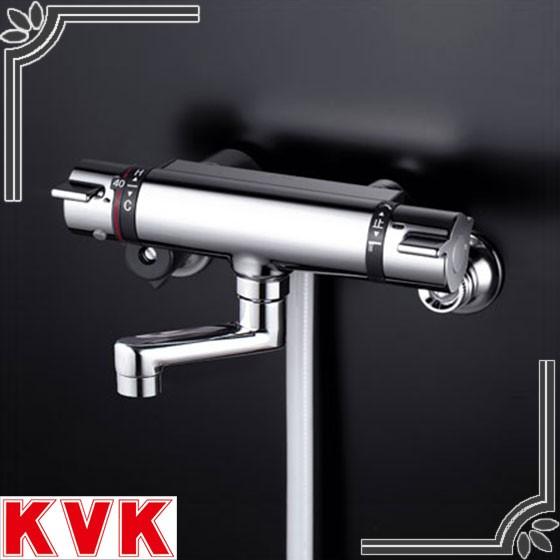 KVK KVK KF800TN サーモスタット式シャワー 80mmパイプ付 : 住宅設備