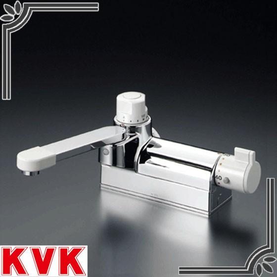 KVK KM298G デッキ形定量止水付サーモスタット式混合栓