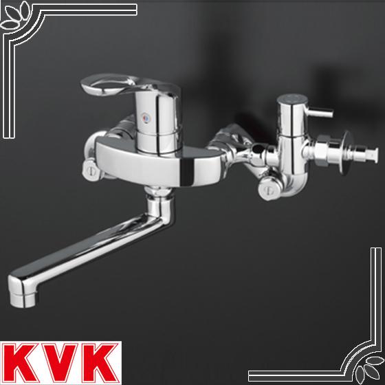 KVK キッチン水栓 KM5000CHTTU 給水・給湯接続 シングルレバー式混合栓