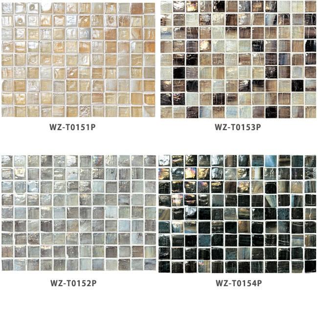 名古屋モザイク Wz T0151p Wz T0154p 15x15mm アートモザイクタイル ニューヨーカーグラス x個 シート入 メーカー直送 代引 後払不可 Nm0011 住設本舗 通販 Yahoo ショッピング