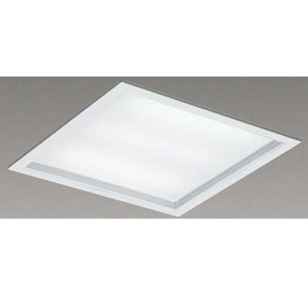 【LEKR760901UWW-LD9】東芝 LEDベースライト TENQOOスクエア パネルタイプ 深枠（白）パネル 埋込形□600 色温度3500K Ra83 FHP45 形×3