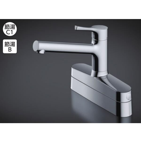 TOTO 【TKS05319J】TOTO キッチン用水栓金具 台付シングル混合水栓