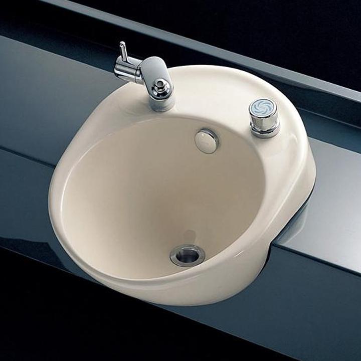 TOTO 【L595】TOTO 洗面器 セルフリミング式歯みがき器 【トートー