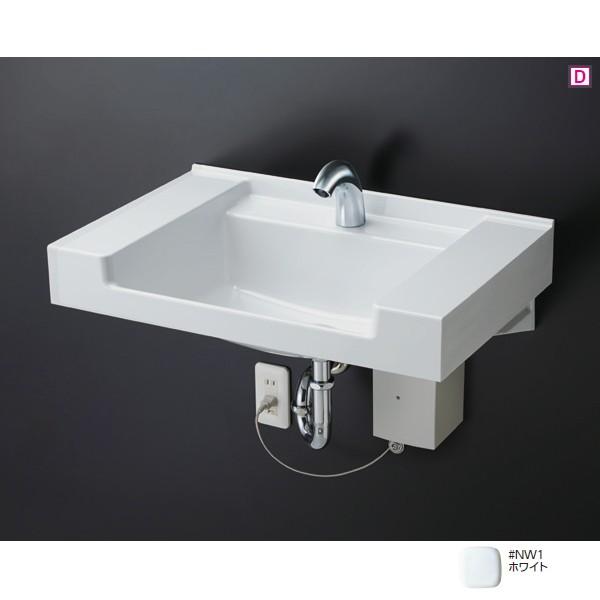 TOTO 【MVRS45P】TOTO カウンター一体形 壁掛洗面器 樹脂製 NW1