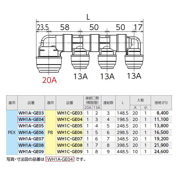 オンダ製作所 【WH1A-GE09】オンダ製作所 ダブルロックジョイント GE型