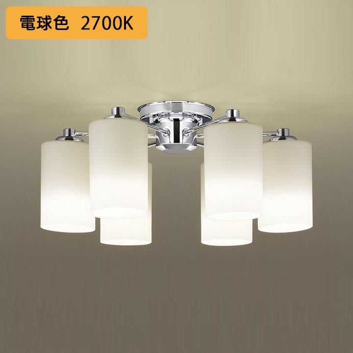 Panasonic - 【LGB57690K】パナソニック シャンデリヤ LED(白熱電球色) 12畳 吊下型 Uともし火いたし方 高温発光白熱電球60形6灯手道具好いかげんに シーリングライト、天井照明-家具、インテリア-シャンデリア